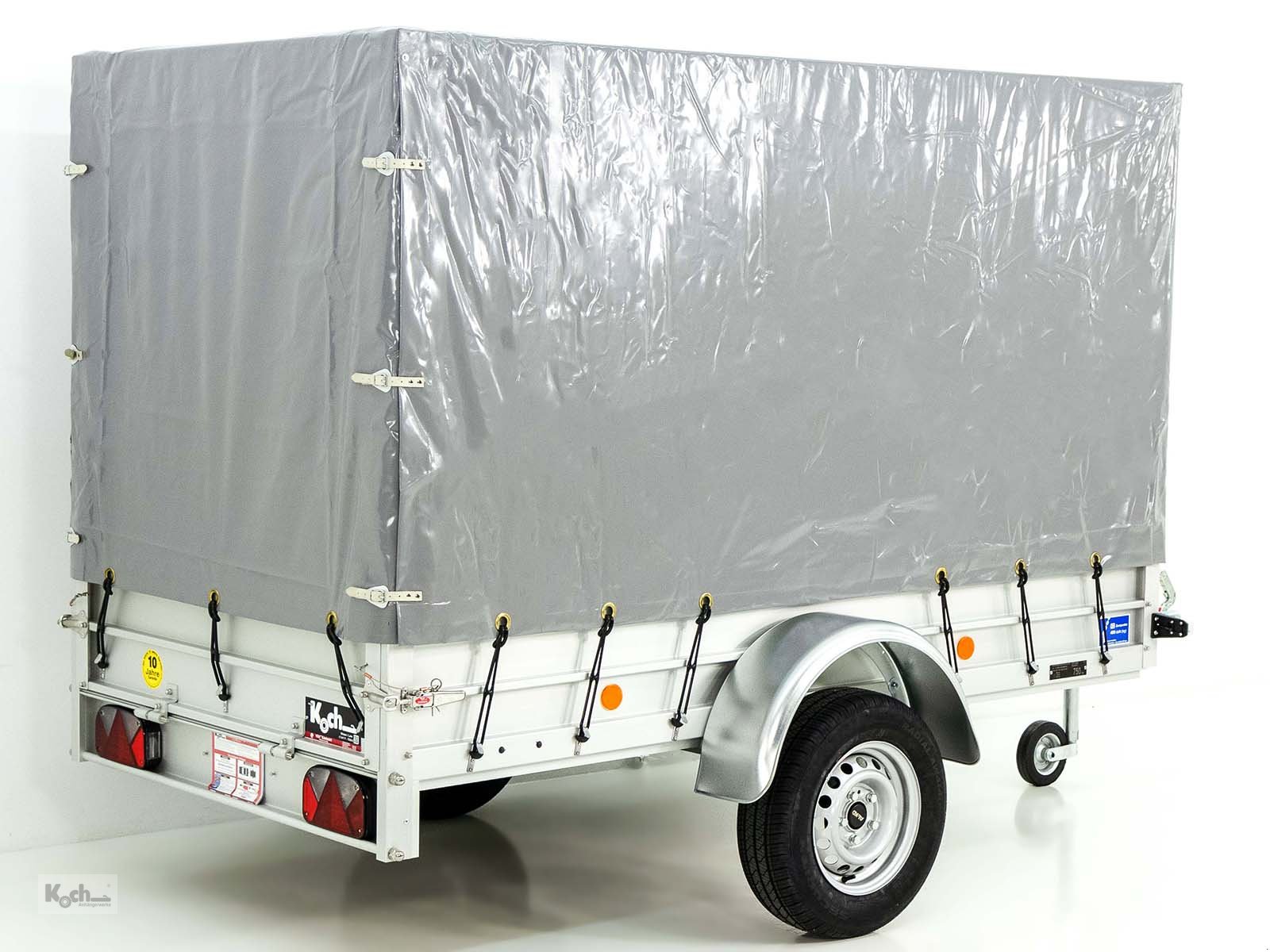 Anhänger des Typs Koch Anhänger mit Plane 125x250cm 750kg|Typ U4|Hochplane 150 cm Hobby|Angebot (Pkw4150Ko), Neumaschine in Winsen (Luhe) (Bild 5)